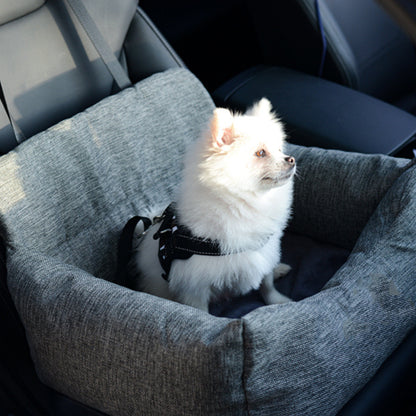 Nido de seguridad para coche de viaje para perros y mascotas extraíble