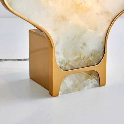 Marble Table Lamp New Chinese Study