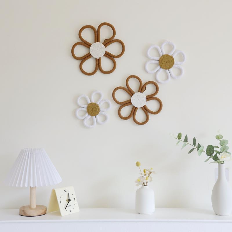 Flower Ornaments Hexapetalous Flowers Living Room Bedroom Decorations