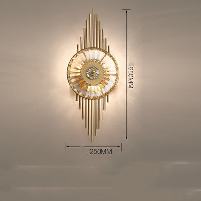 Nouveau Style chinois lumière de luxe salon chambre lampe de chevet