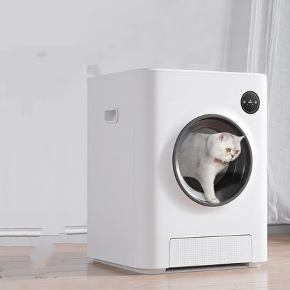 Lavabo de arena para gatos inteligente completamente automático