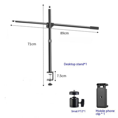 Two-section Telescopic Aluminum Alloy Desktop Phone Holder