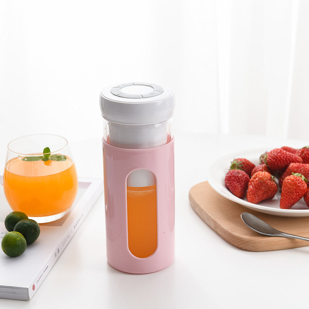 Mélangeur portable Presse-agrumes électrique USB Mélangeur de smoothie rechargeable Mini Fabricant de jus de fruits Mélangeur de cuisine portatif Mélangeurs de légumes