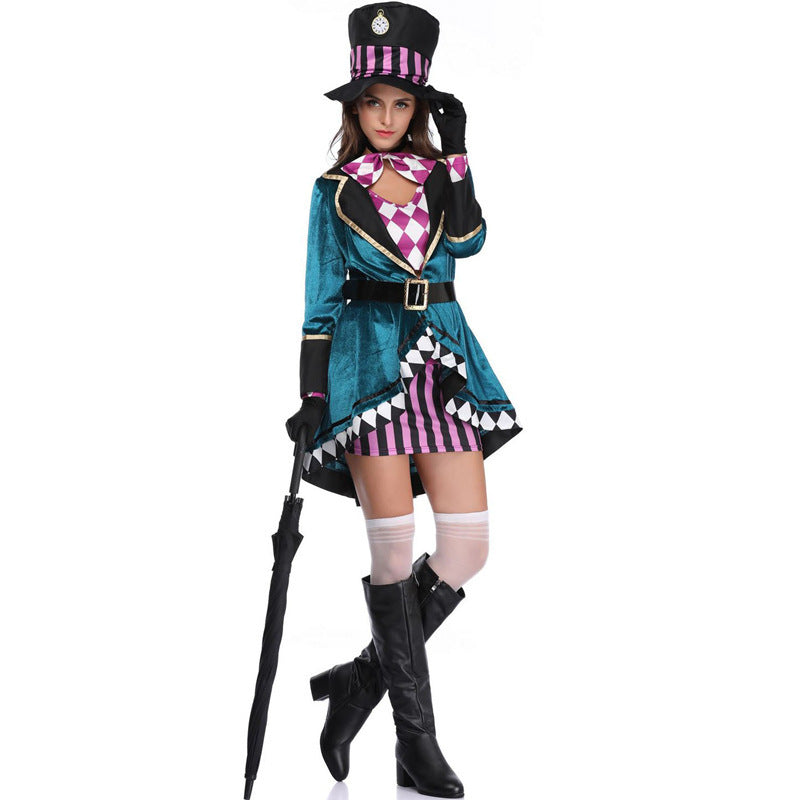 Costume de magicien avec chapeau d'Halloween