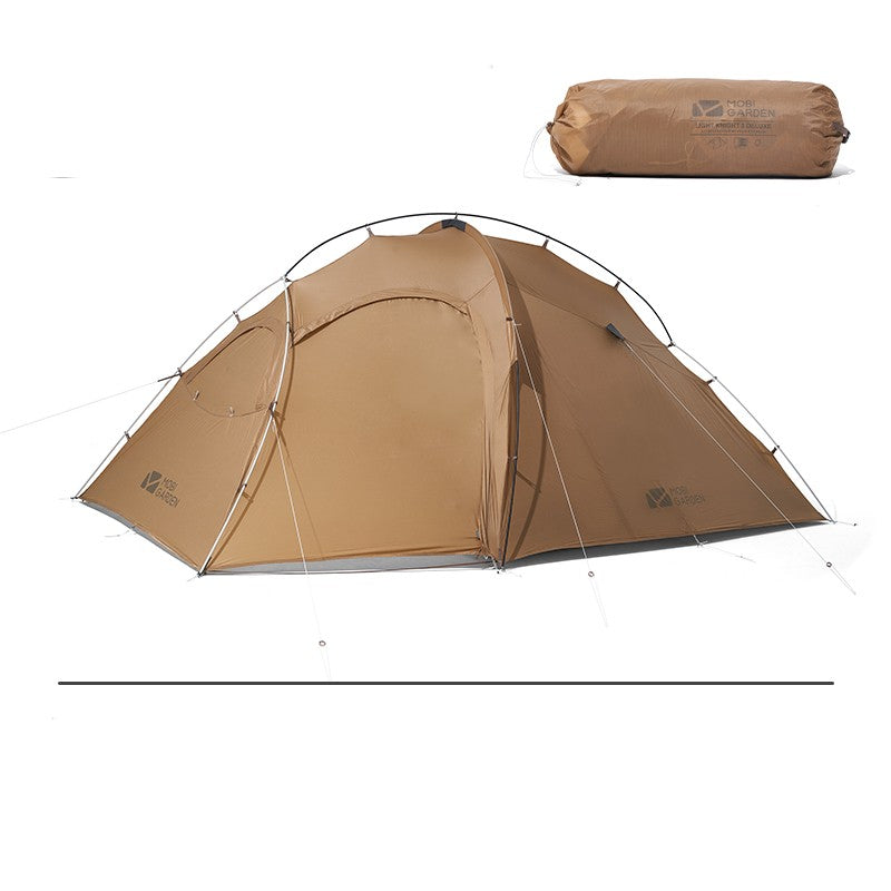 Outdoor Light Riding Tent Portable Camping One Room And One Hall