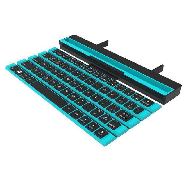 Teclado Bluetooth plegable con rollo flexible