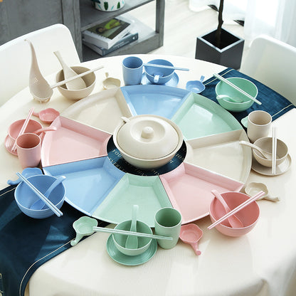 Internet Celebrity Platter Tableware Combination Suit