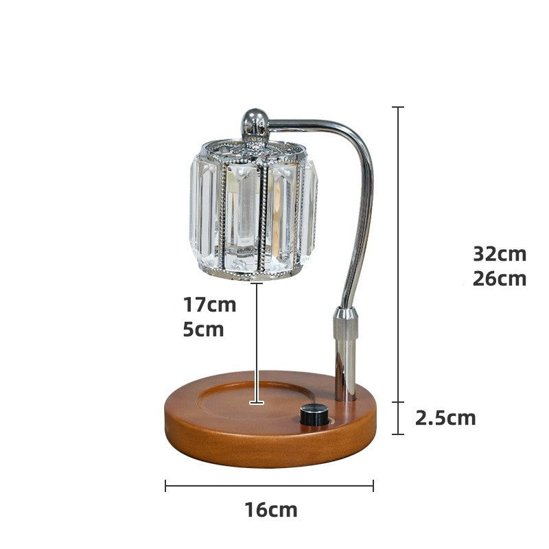 Lámpara de mesa para derretir cera para dormir, ayuda para iluminación de cabecera