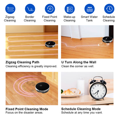 Home Fashion Sweeping Robot Map Navigation