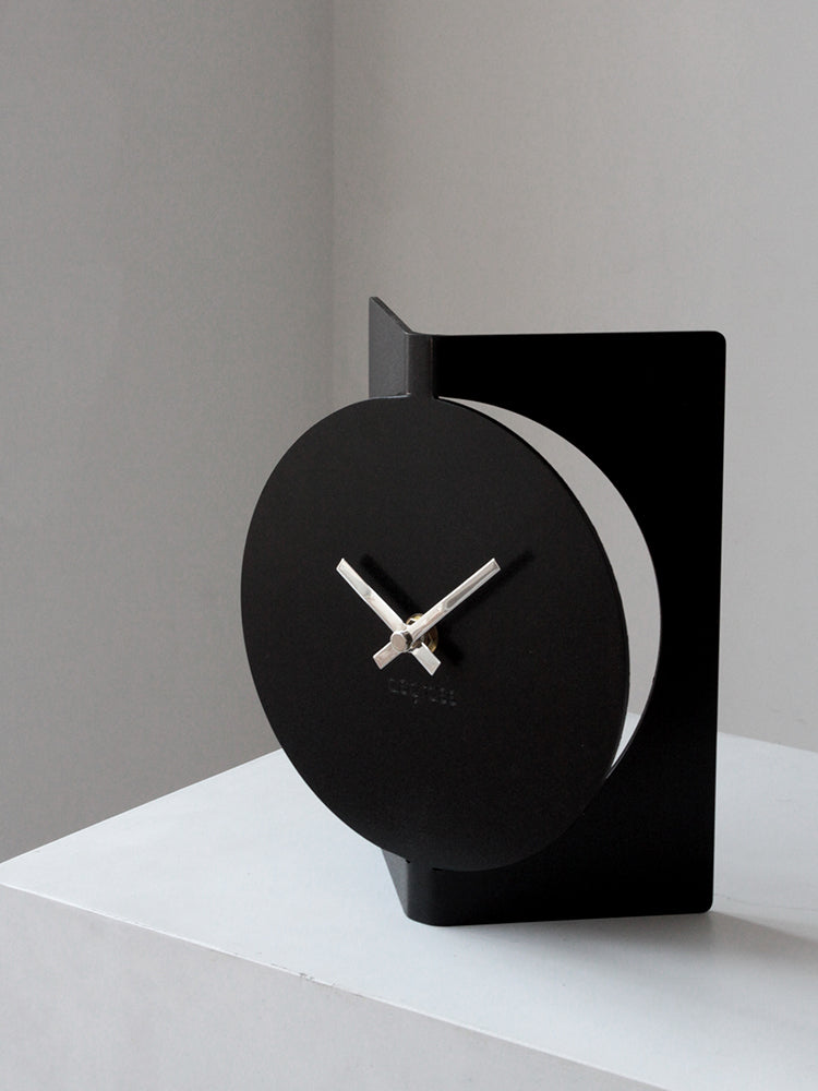 Reloj de Mesa Reloj Silencioso Estilo Bauhaus Piezas de Péndulo Verticales Decorativas