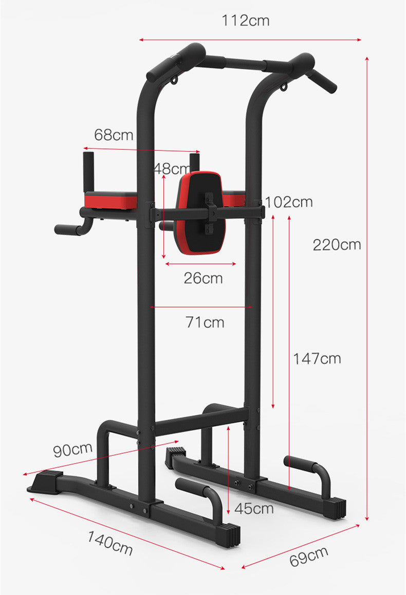 Entraîneur de support de traction à barre simple et double réglable d'intérieur à la maison