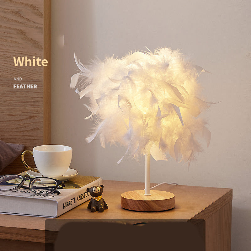 Lampe plume