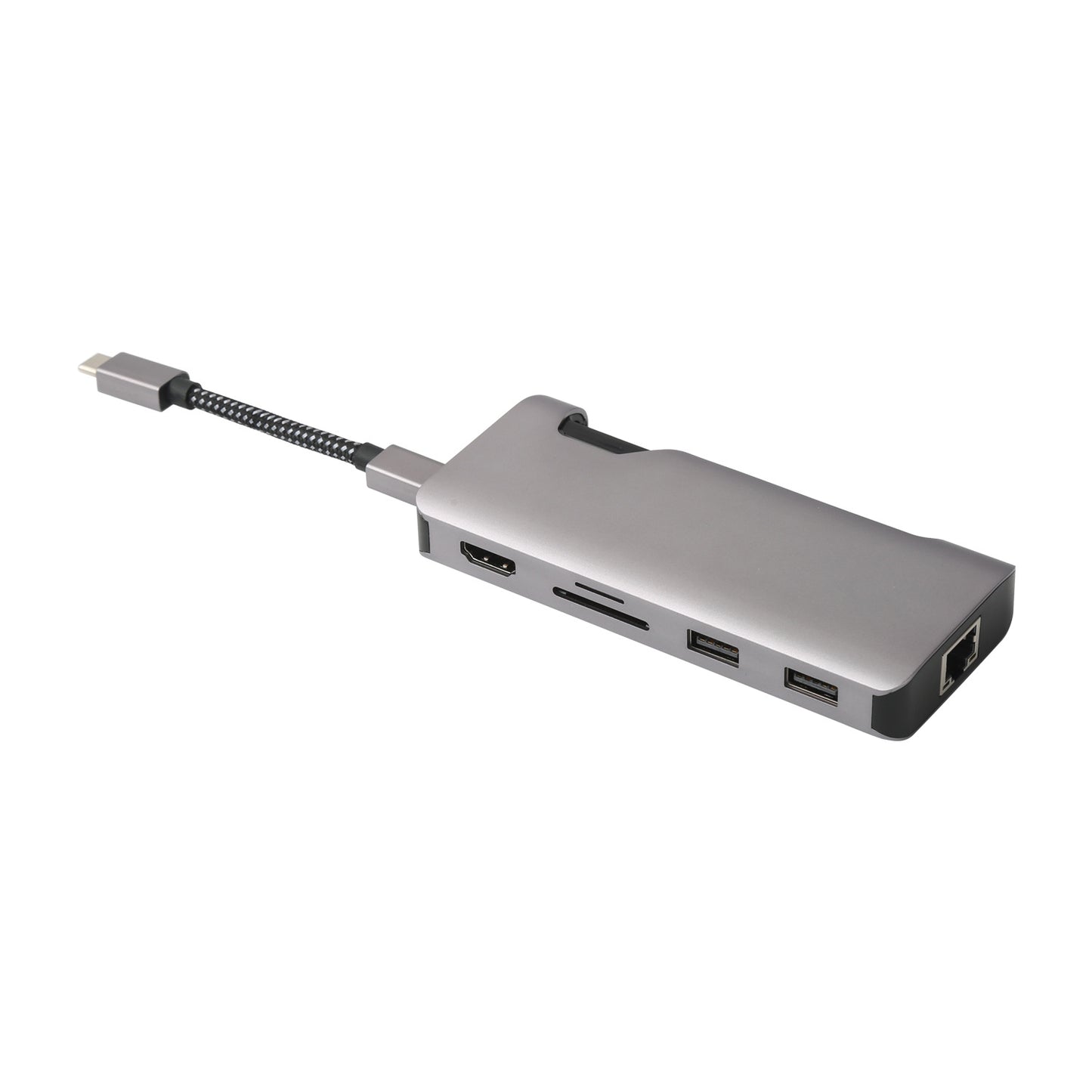 Hub USB-C 7-en-1 via le port de sortie HDMI