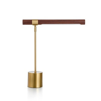 Individual wood grain table lamp