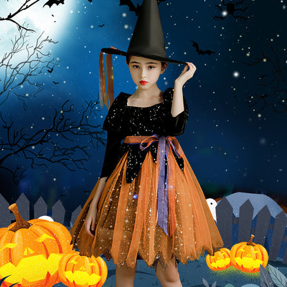 Ropa de Halloween para niños Vestido de niña