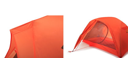 Double Layer Aluminum Pole Breathable Summer Rainproof Tent