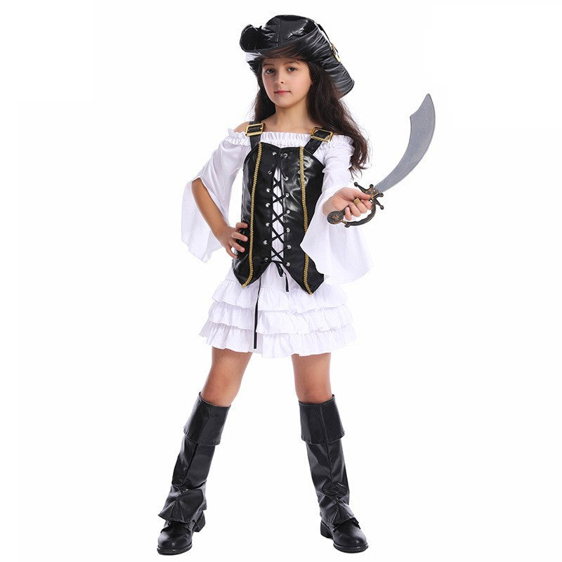 Costume de fête d'Halloween pour filles - Tenue de spectacle