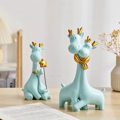 Cartoon Cute Deer Ornaments Nordic