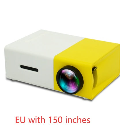 Projecteur Portable 3D Hd Led, cinéma maison, HDMI, Audio Usb, Mini projecteur Yg300