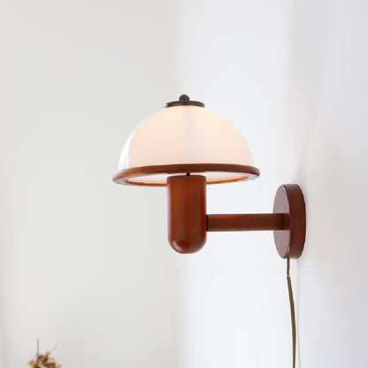 Solid Wood Japanese Retro Wall Lamp