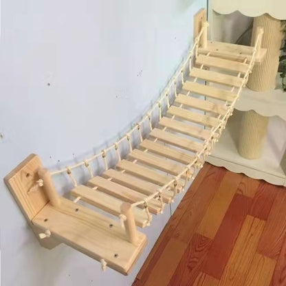 Cat Toy Crawl Supplies Suspension Bridge