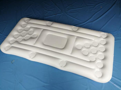 Matelas pneumatique pour fête aquatique, seau à glace, support de verre gonflable, Table de bière-Pong, flotteur de piscine