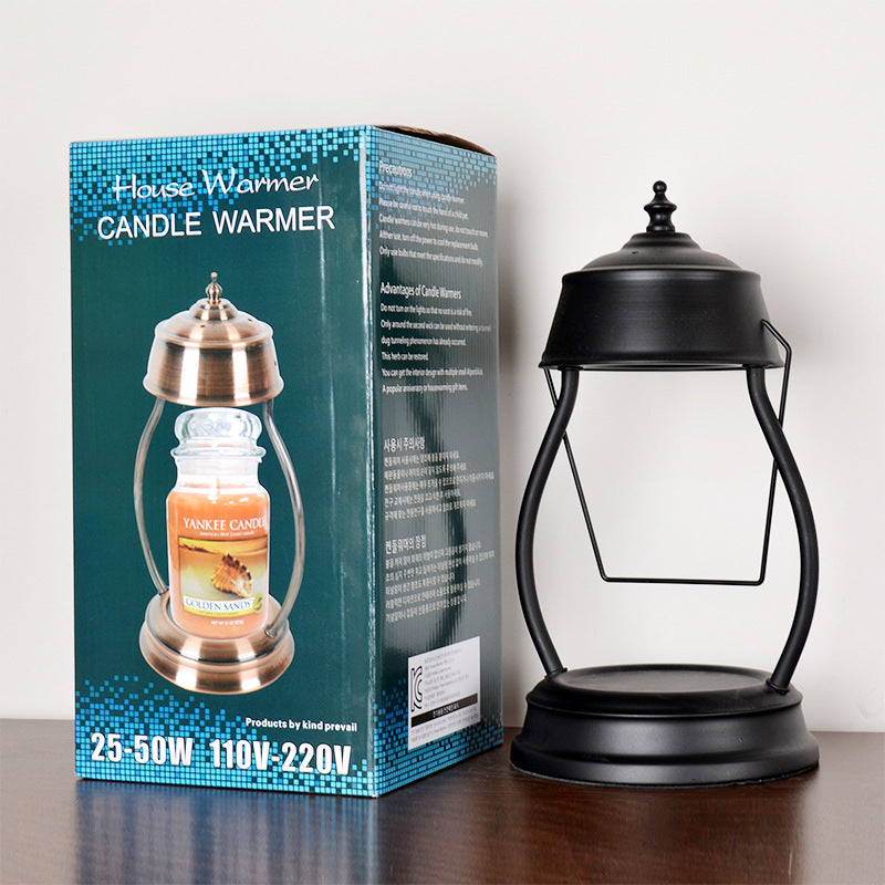 Aromatherapy Melting Candle Lamp Melting Wax Lamp Retro Nostalgic Plug-in Bedside Table Lamp