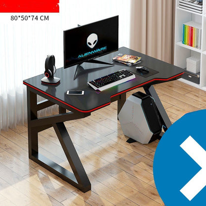 Mesa de escritorio para computadora, dormitorio en casa, mesa para deportes electrónicos