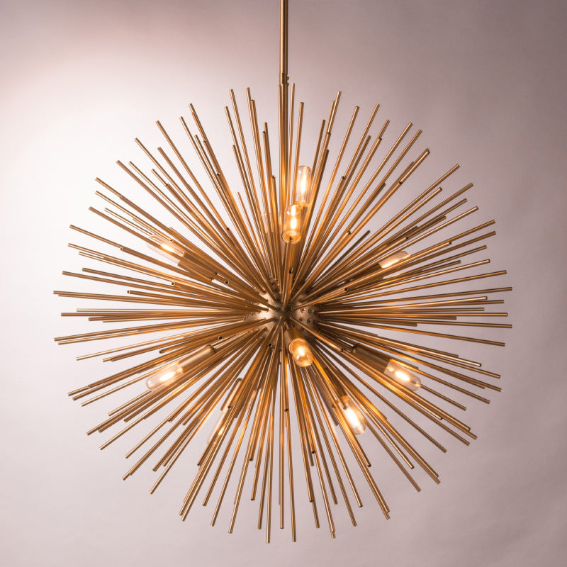 Dandelion Hedgehog Ball Sea Urchin Geometric Ball Sample Room Chandelier