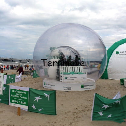 Tienda inflable transparente de la casa de la burbuja al aire libre