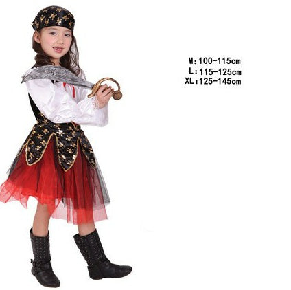 Halloween children's pirate costume