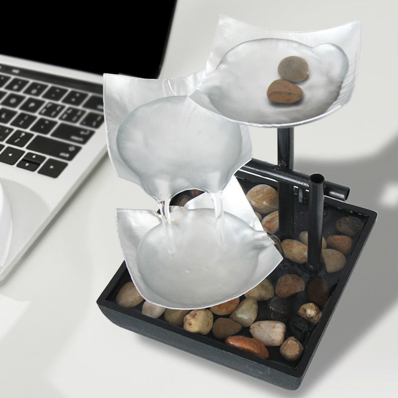 Nouvelle décoration de la maison, ornements d'eau qui coule, fontaine de bureau, artisanat pour la décoration de la maison