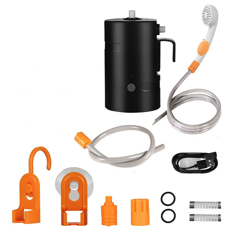 Outdoor Water Pumping Portable Shower