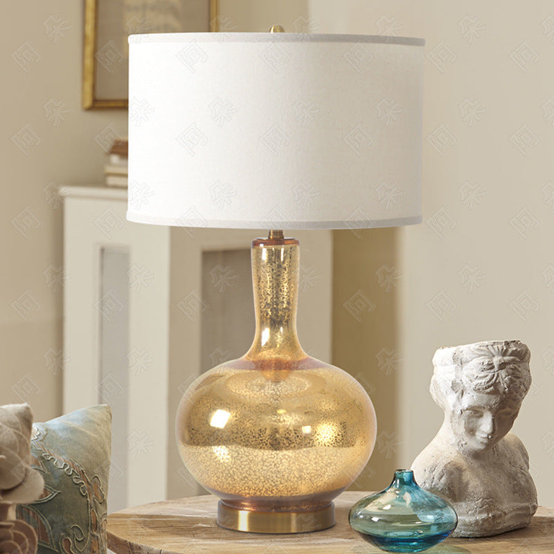 Bedroom Desk Lamp Warm Light Fixture