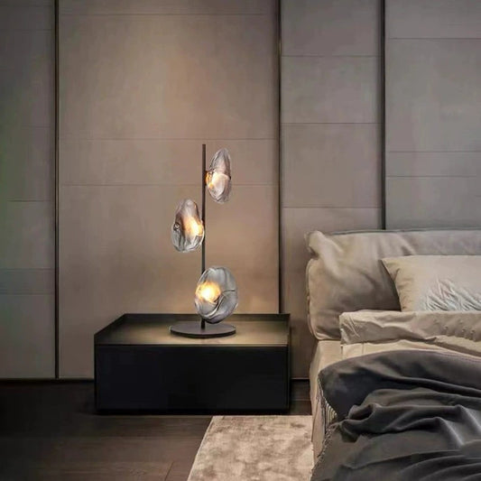 Simple Glass Table Lamp For Living Room And Bedroom