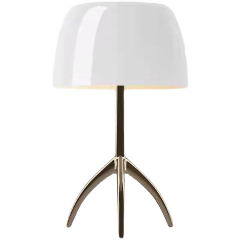 Lampe de table en cuivre, maison ancienne du milieu, lampes design rétro