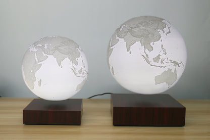 Lampe Jupiter terrestre en lévitation, veilleuse LED flottante magnétique