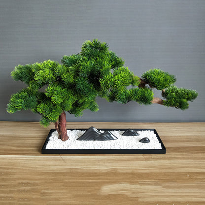 Creative Home Welcome Pine Bonsai Modeling Ornaments