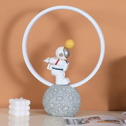 Lampe de Table d'astronaute, veilleuse de chambre à coucher, lampe de chevet d'astronaute