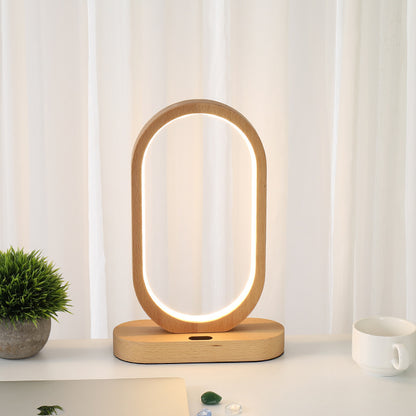 Led induction dimming table lamp