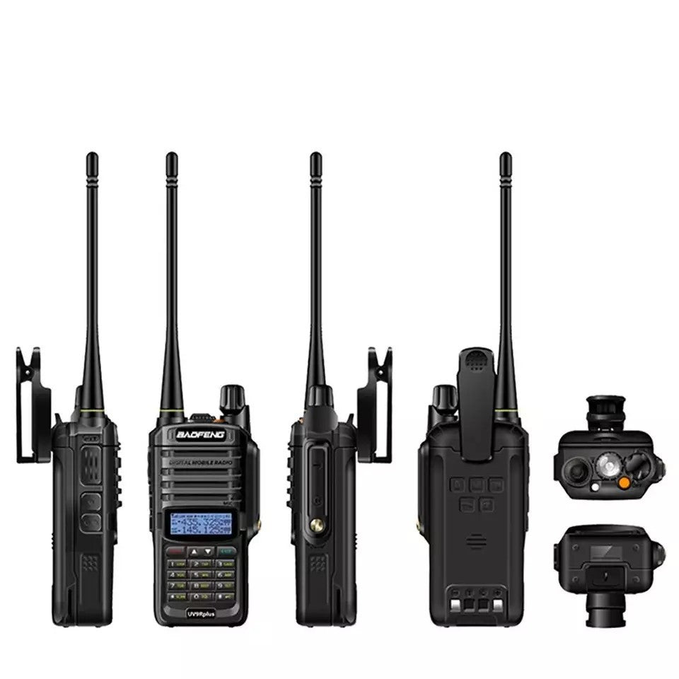 Intercomunicador marino de dos etapas UV-9RPlus resistente al agua 15W UHF VHF