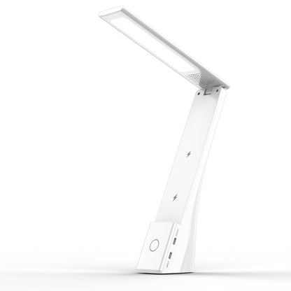 Lampe de Table pliable en plastique, support de charge sans fil, personnalisé, créatif, multifonctionnel, trois en un