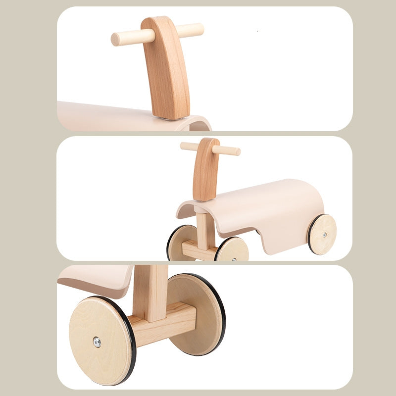 Trottinette équilibrée en bois pour tout-petits pour l'éducation de la petite enfance