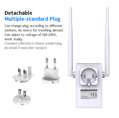 Dual-band 1200-megabit wireless relay router