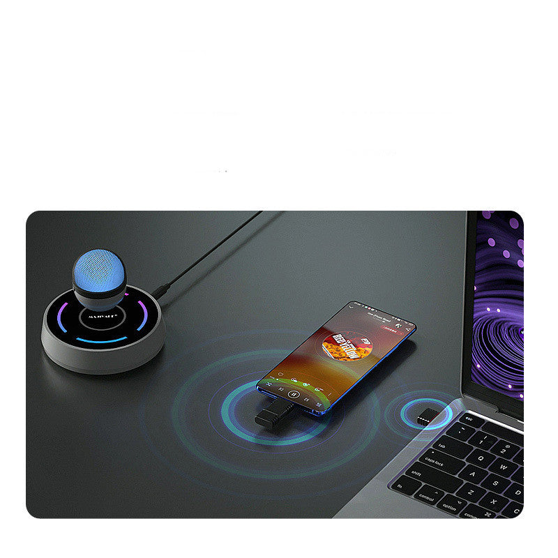 Magnetic Levitation Wireless Microphone Computer Game Live