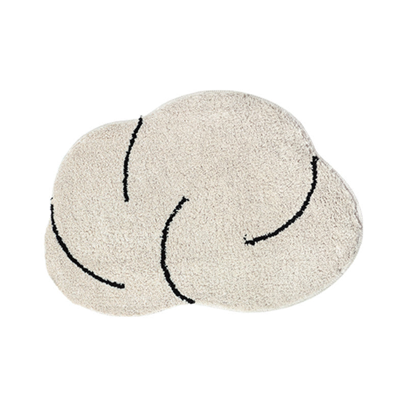 Cloud Carpet Entry Into The Bathroom Bathroom Absorbent Non-slip Mat