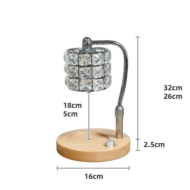 Bedside lighting aid sleep wax melting table lamp