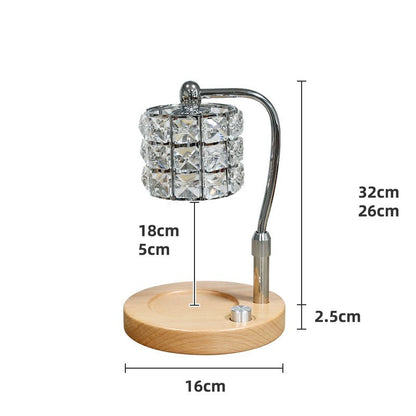 Bedside lighting aid sleep wax melting table lamp