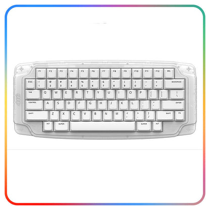 Teclado mecánico inalámbrico trimodo Bluetooth Gaming Office