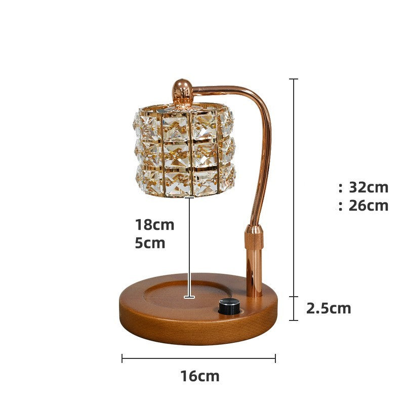 Lámpara de mesa para derretir cera para dormir, ayuda para iluminación de cabecera